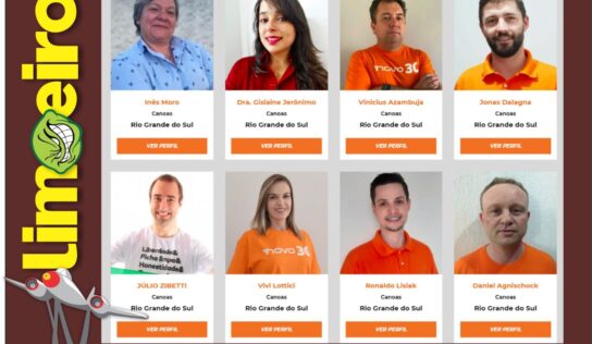 NOVO apresenta sua nominata  de pré-candidatos a vereador