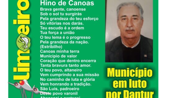 Prefeitura de Canoas presta homenagem para Wilson Dantur