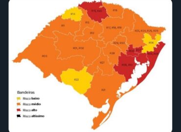 Canoas passa para bandeira vermelha no Distanciamento do Estado