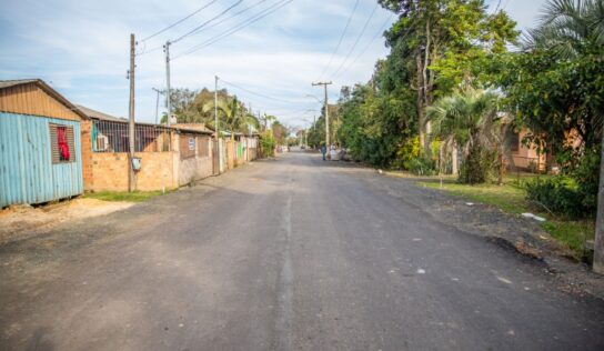 Asfalto vai chegar a 100% das vias públicas residenciais de Canoas