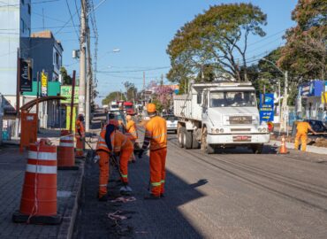 Cruzamento entre as avenidas Boqueirão e Farroupilha terá bloqueio a partir de terça-feira (25) 