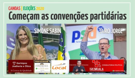 Estamos em tempo de convenções em Canoas