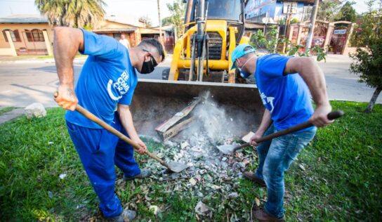 Prefeitura de Canoas divulga novo cronograma de mutirão em áreas verdes e espaços públicos