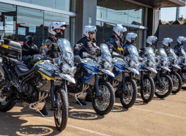 Prefeitura de Canoas entrega 12 novas motos para Guarda Municipal e Brigada Militar