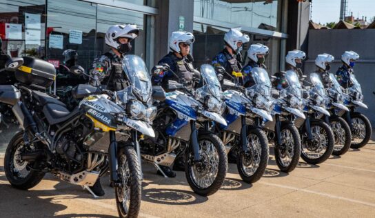 Prefeitura de Canoas entrega 12 novas motos para Guarda Municipal e Brigada Militar