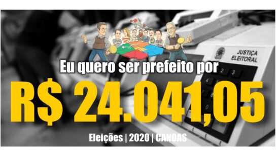 Eu quero ser prefeito por R$ 24.041,05 de salário