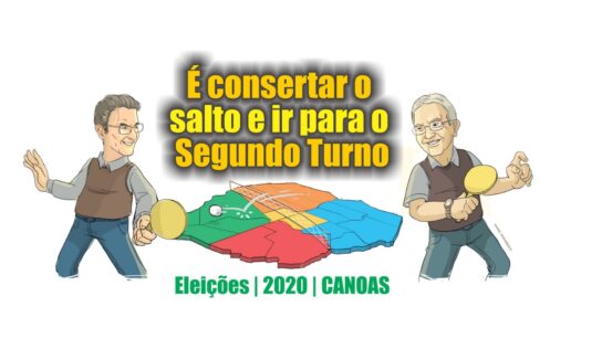 É consertar o salto e ir para o Segundo Turno