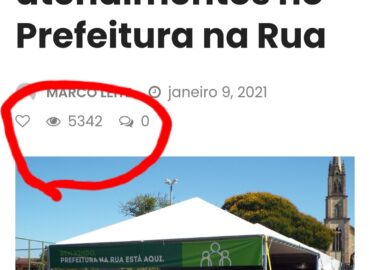 Prefeitura na Rua 301