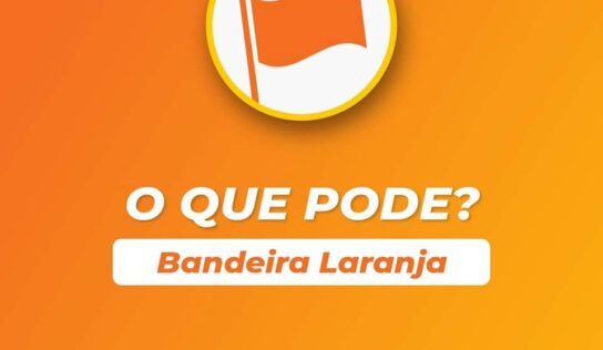 BANDEIRA LARANJA, QUE PODE?