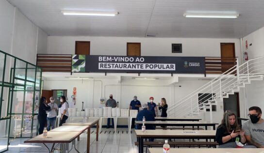 Restaurante Popular de Canoas é reaberto nesta sexta-feira