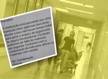 TEM AJUNTAMENTO NA PRAÇA, MAS FALTAM INSUMOS NOS HOSPITAIS