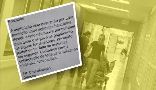 TEM AJUNTAMENTO NA PRAÇA, MAS FALTAM INSUMOS NOS HOSPITAIS