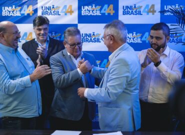 Inauguração da sede do União Brasil mostra força do partido no RS