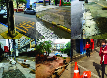 A Cidade dos Cones Laranjas e a faxina fajuta