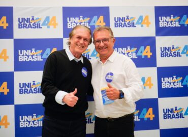 União Brasil reelege Busato como presidente e aclama Germano Bonw como presidente de honra