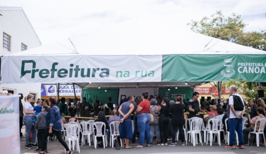 <strong>Prefeitura na Rua realiza 479 atendimentos no bairro Mathias Velho neste sábado</strong>